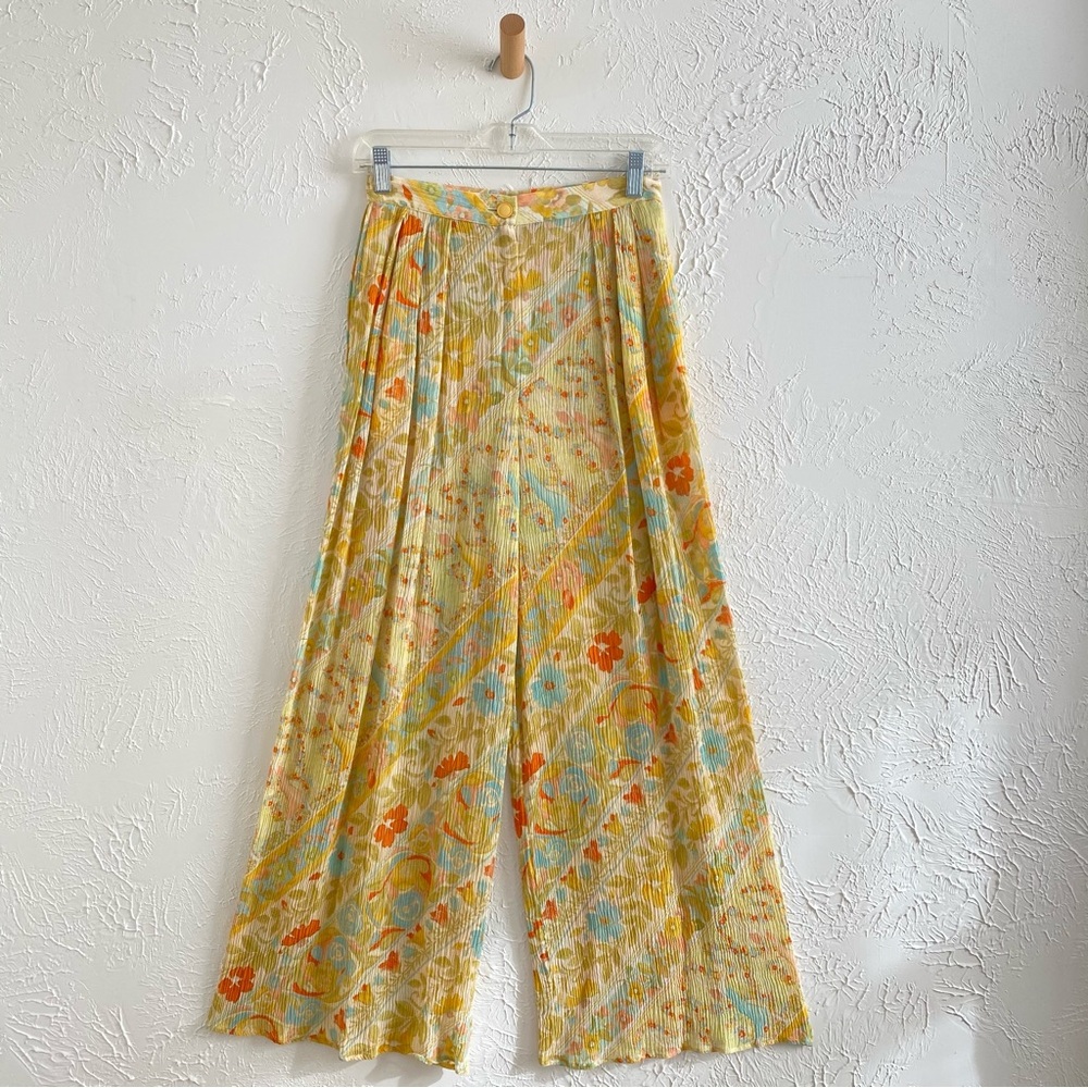 Emanuel Ungaro • silk trousers
